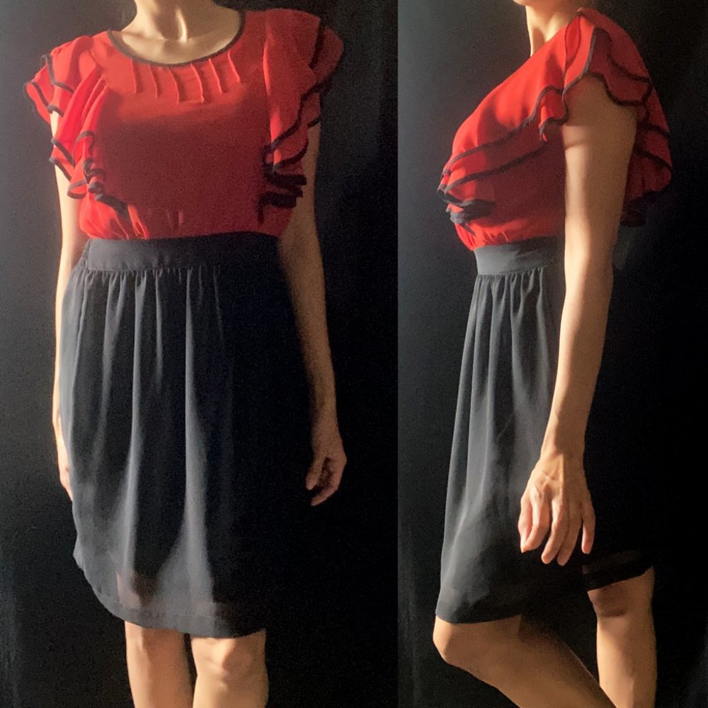 ⭐️ H&M Ruffle Top Dress